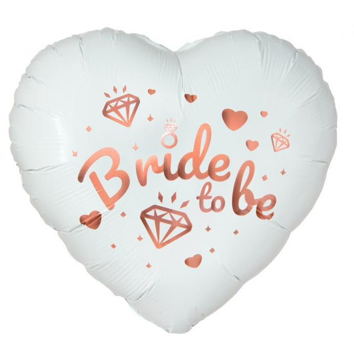 Hochzeit Bride To Be Junggesellinnenabschied Folienballon 37 cm