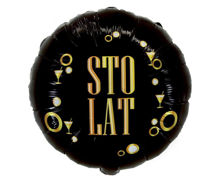 Geburtstag B&C Sto Lat Folienballon 36 cm
