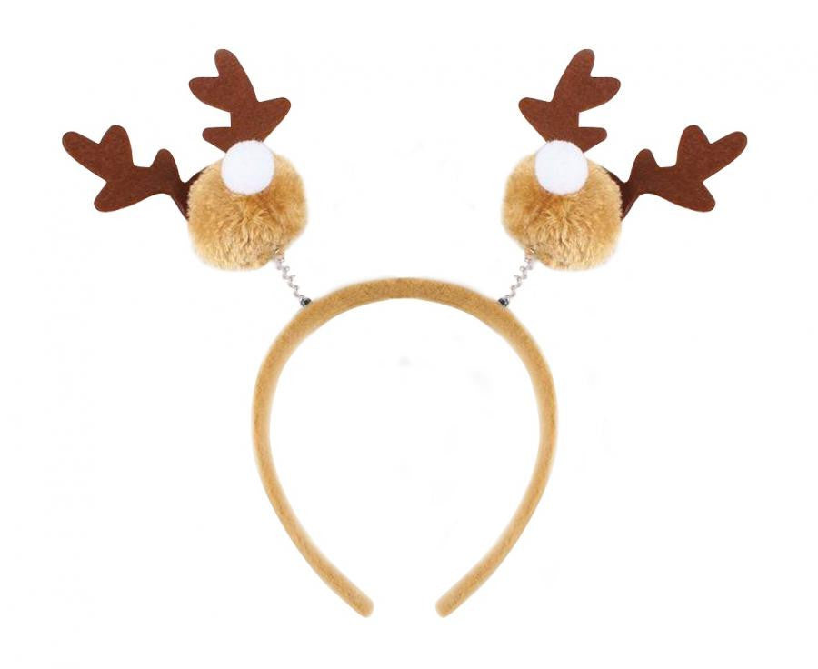 Weihnachten Happy Rentiergeweih-Stirnband