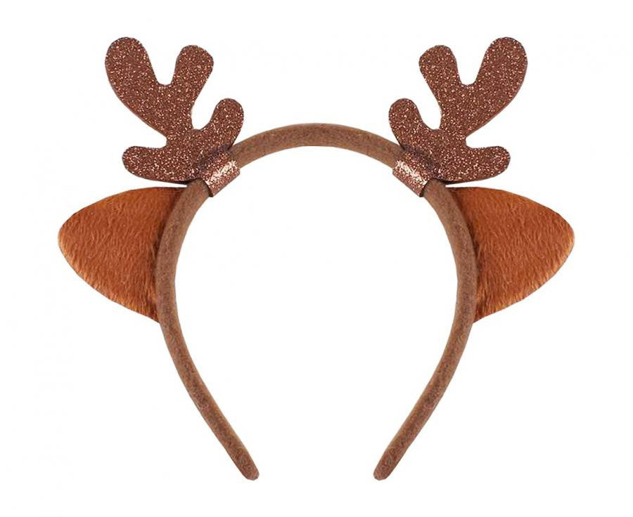 Weihnachten Brown Rentier-Stirnband