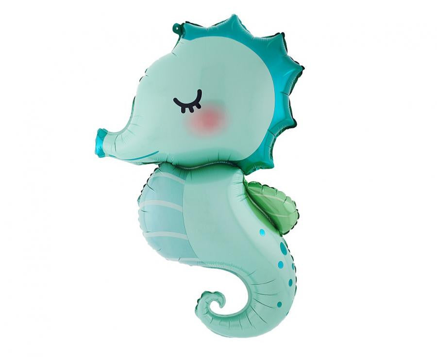 Fisch Sea Horse Seepferdchen Folienballon 73 cm