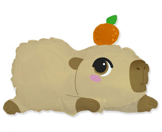 Capybara Lazy Folienballon 71 cm (WP)