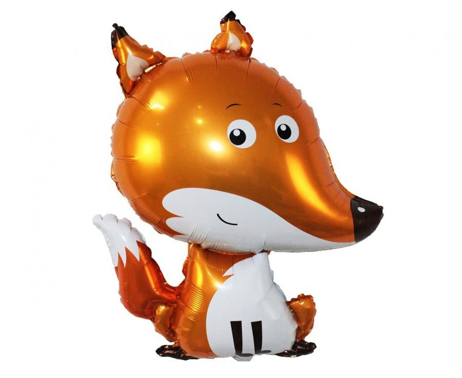 Tiere Sitting Fuchs Folienballon 62 cm