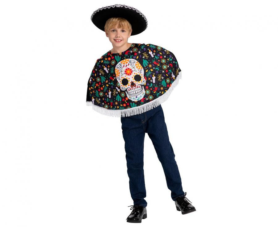 Halloween Day Of The Dead Kostüm 110/120 cm
