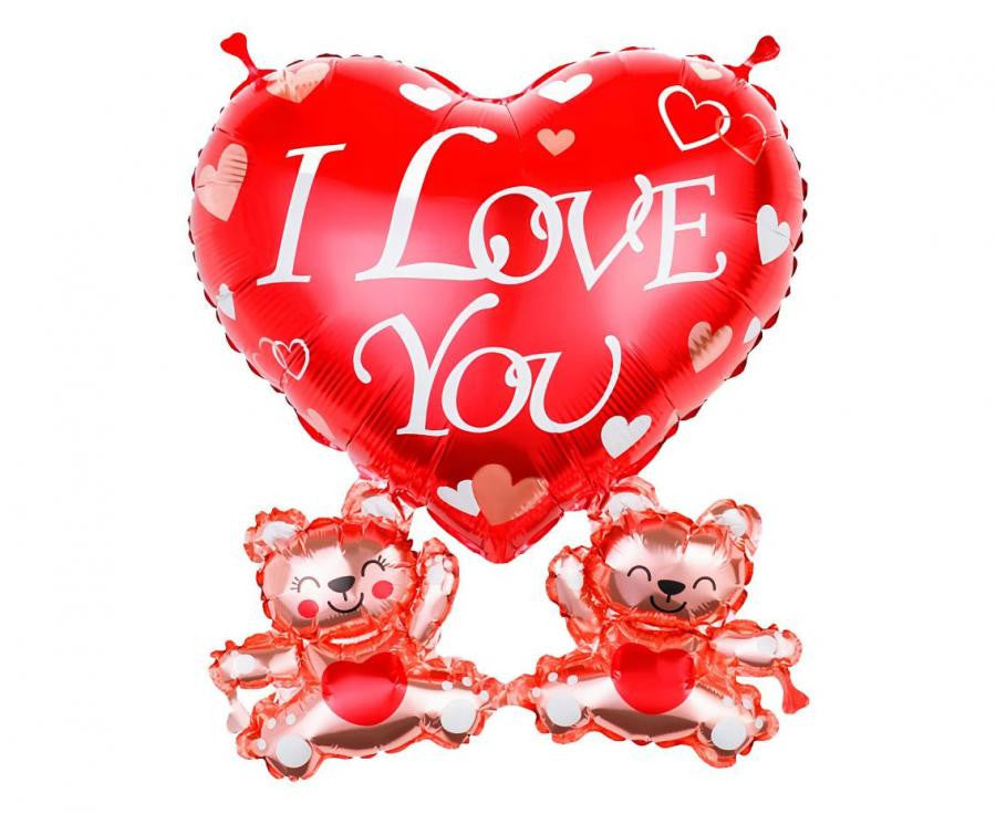 Liebe Teddy Bears Folienballon 48 cm