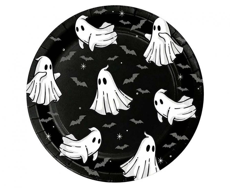 Halloween Ghost Papier-Teller 6er Set 18 cm