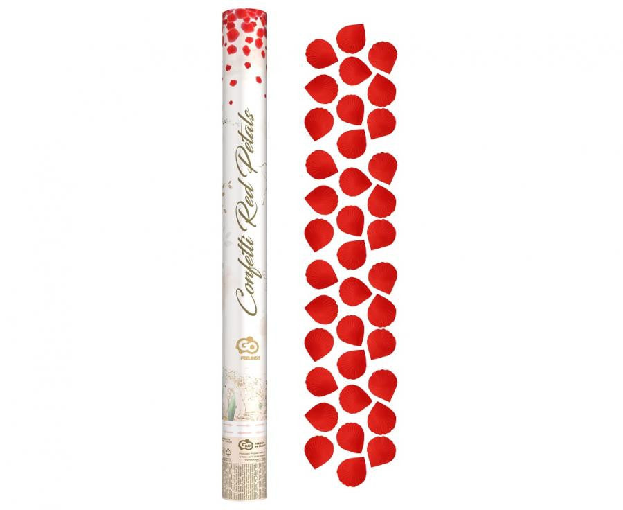 Liebe Rose Petals Konfetti-Kanone 60 cm