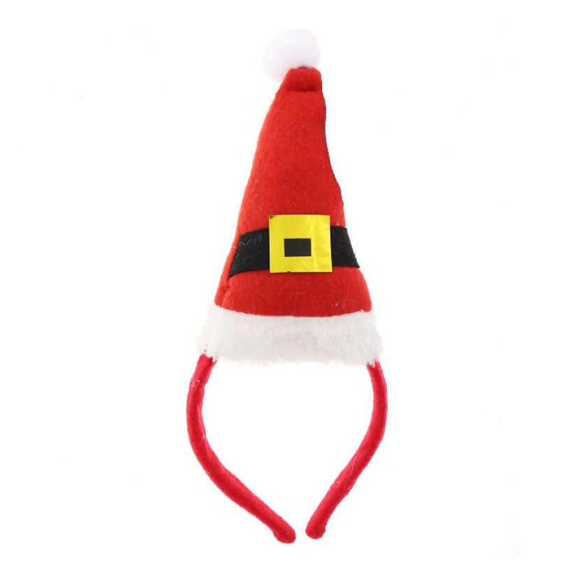 Weihnachten Santa Weihnachtsmannmütze Haarband 11x19 cm