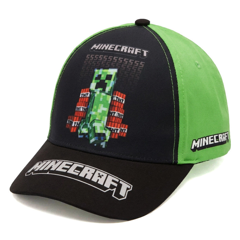 Minecraft Creeper Blast Kinder-Baseballmütze 55 cm