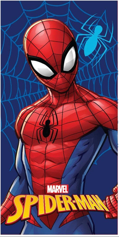 Spiderman Super Swing Badetuch, Strandtuch 70x140 cm (Fast Dry)