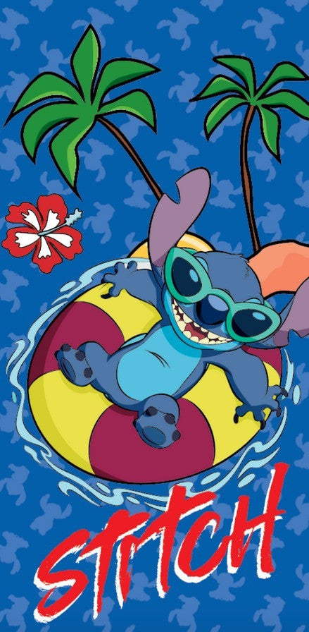 Disney Lilo und Stitch Summer Splash Badetuch, Strandtuch 70x140 cm (Schnelltrocknend)