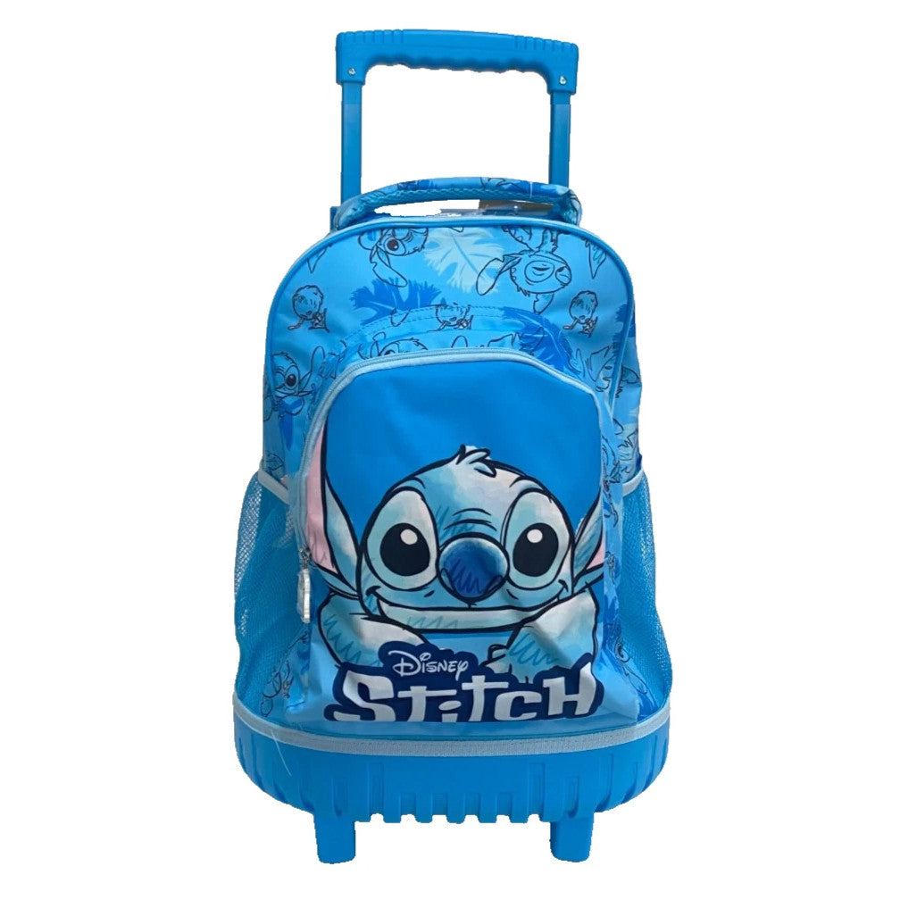 Disney Lilo und Stitch Smile Premium Roll-Schultasche, Tasche 44 cm