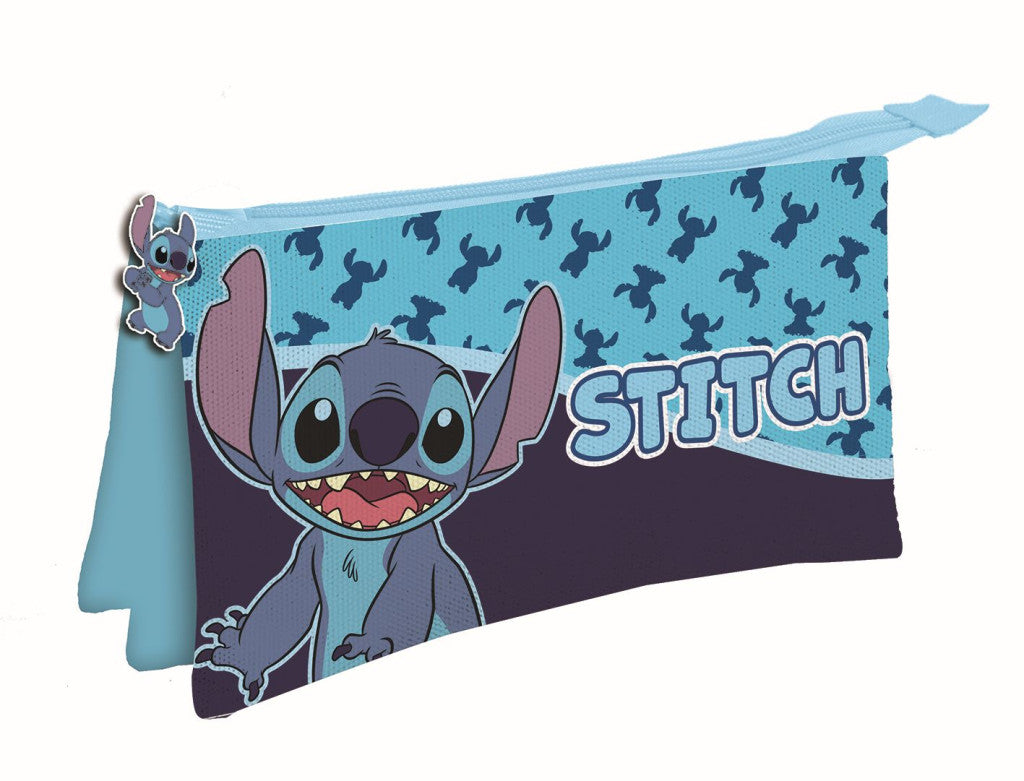 Disney Lilo und Stitch Abstract 3-fach Federmäppchen 22 cm