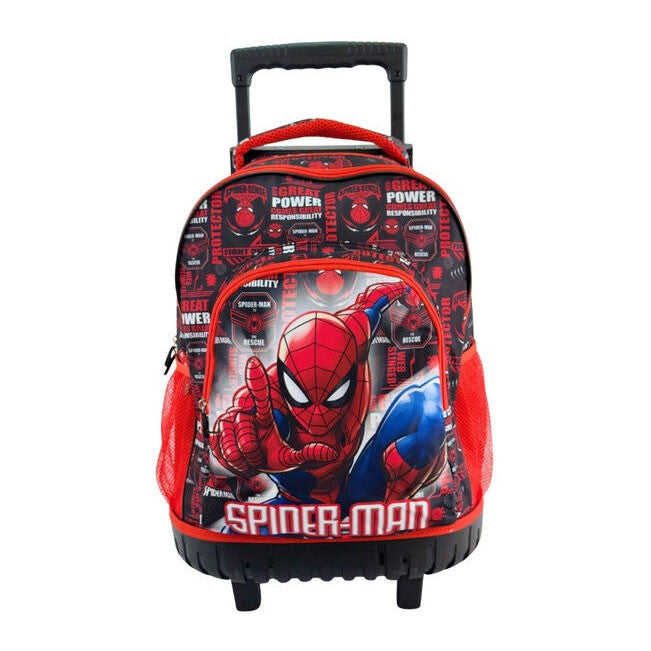 Spiderman Fight On Premium Roll-Schultasche, Tasche 44 cm