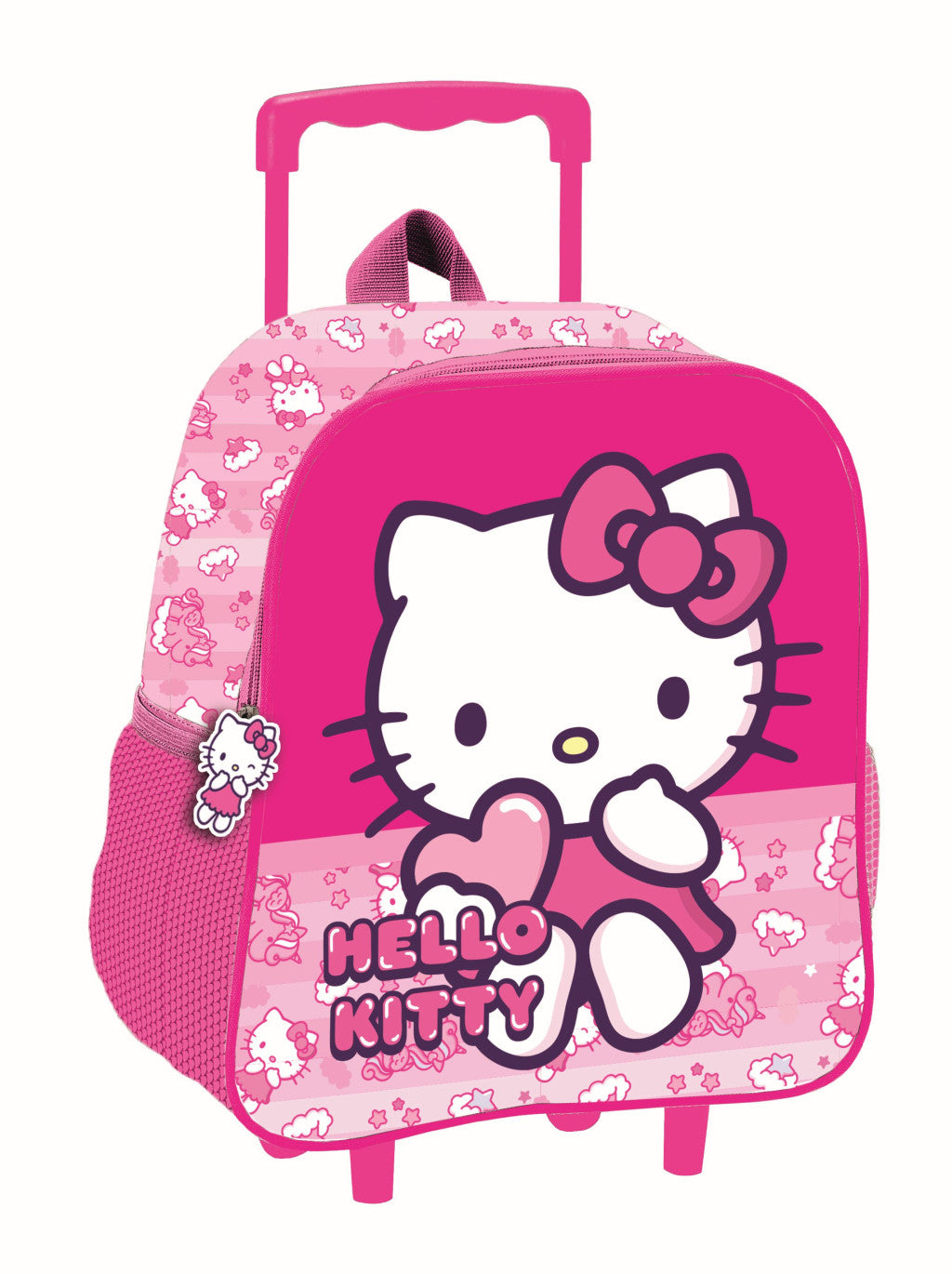 Hello Kitty Unicorn rollender Kindergarten 3D Rucksack, Tasche 32 cm