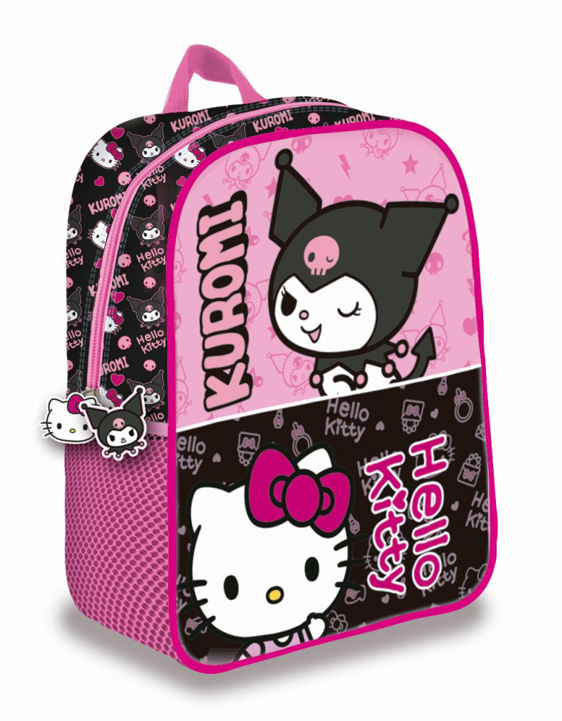 Hello Kitty & Kuromi 3D Rucksack Tasche 30 cm