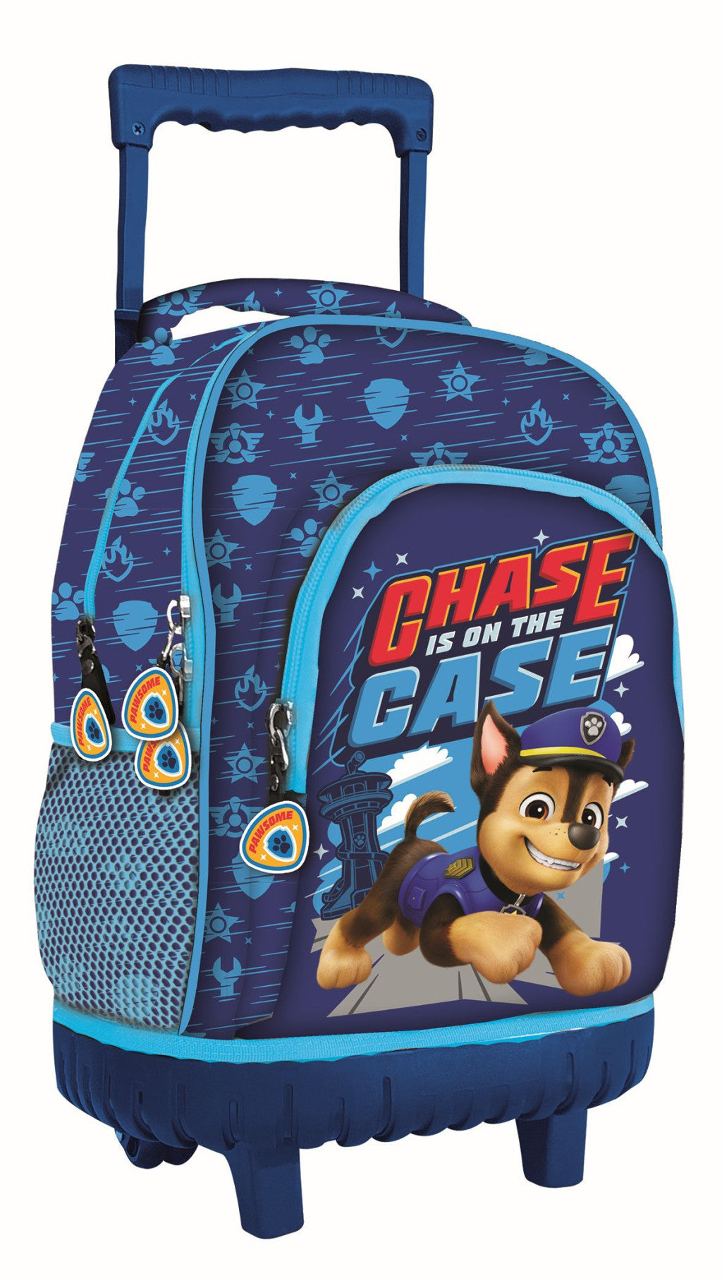 Paw Patrol Chase is on the Case Premium Trolley-Schultasche, Tasche 44 cm