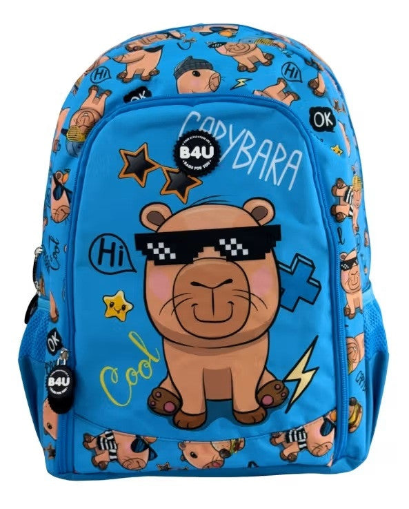 Capybara Cool Schultasche, Tasche 43 cm