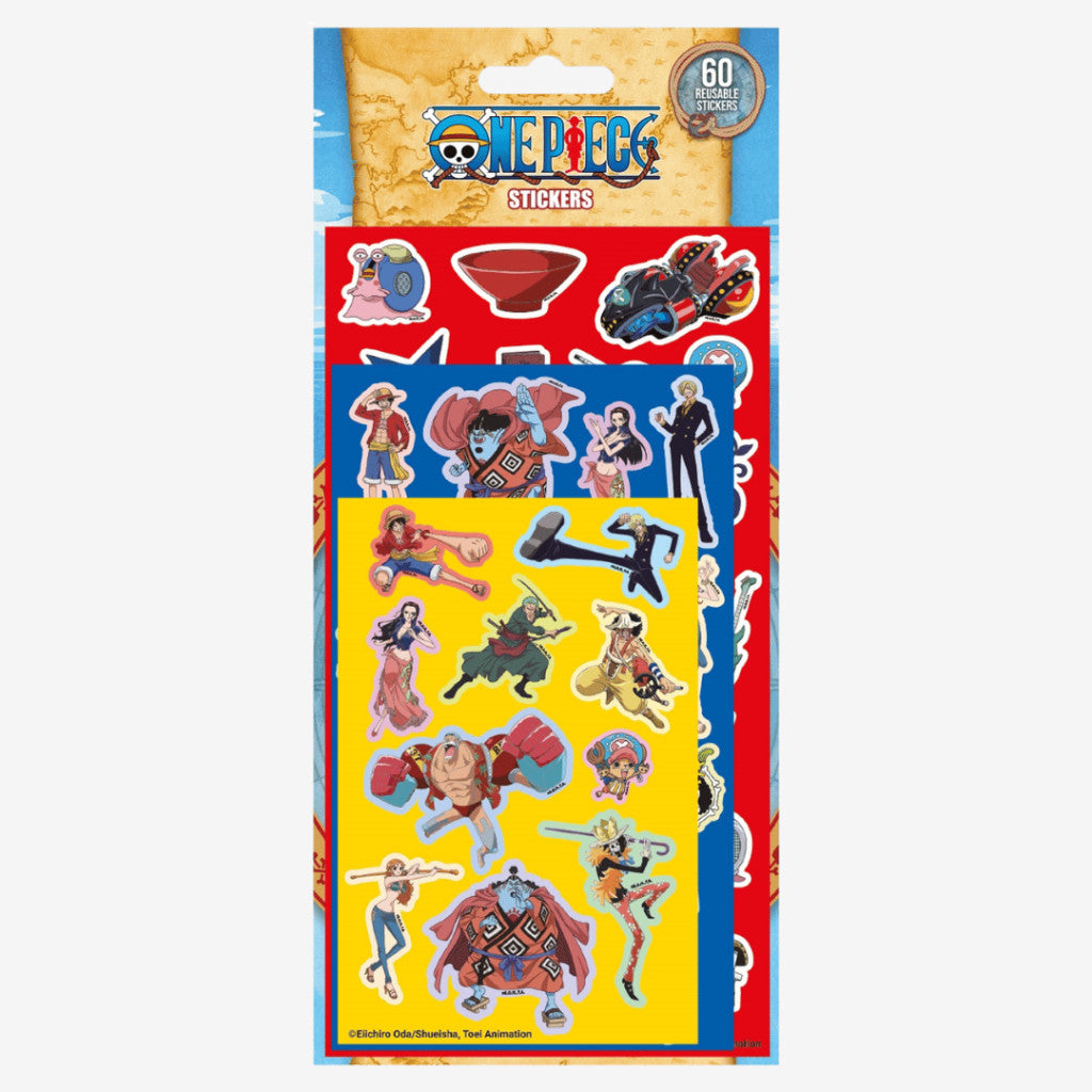 One Piece Pirate Aufkleber-Set 60 Stück