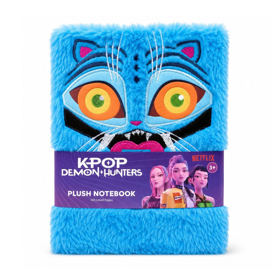 K-pop Demon Hunters Derpy Plüsch A5 Notizbuch, Notizheft