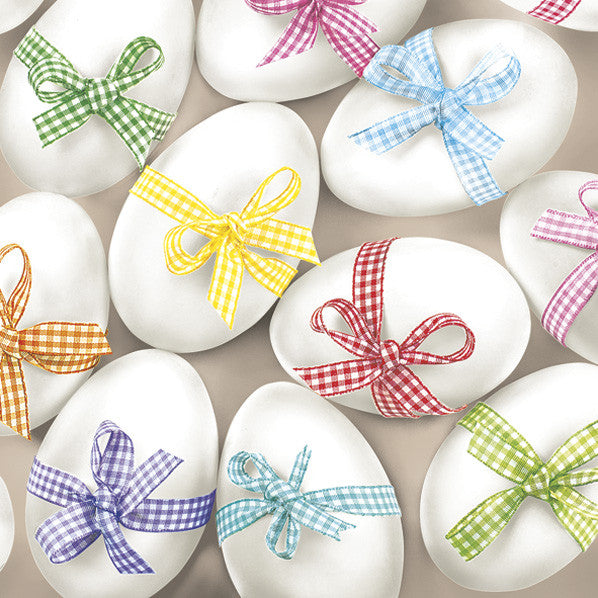Ostern Ribbon Serviette 20 Stk 33x33 cm