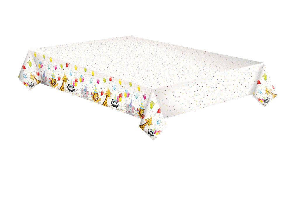 Geburtstag Star Happy Birthday Papptischdecke 120x180 cm