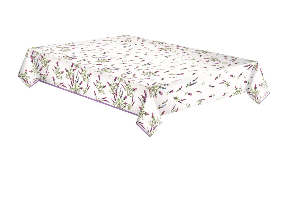 Farbe Twigs Lavendel Papiertischdecke 120x180 cm