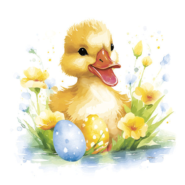 Ostern Cute Baby Duck Serviette 20 Stk 25x25 cm