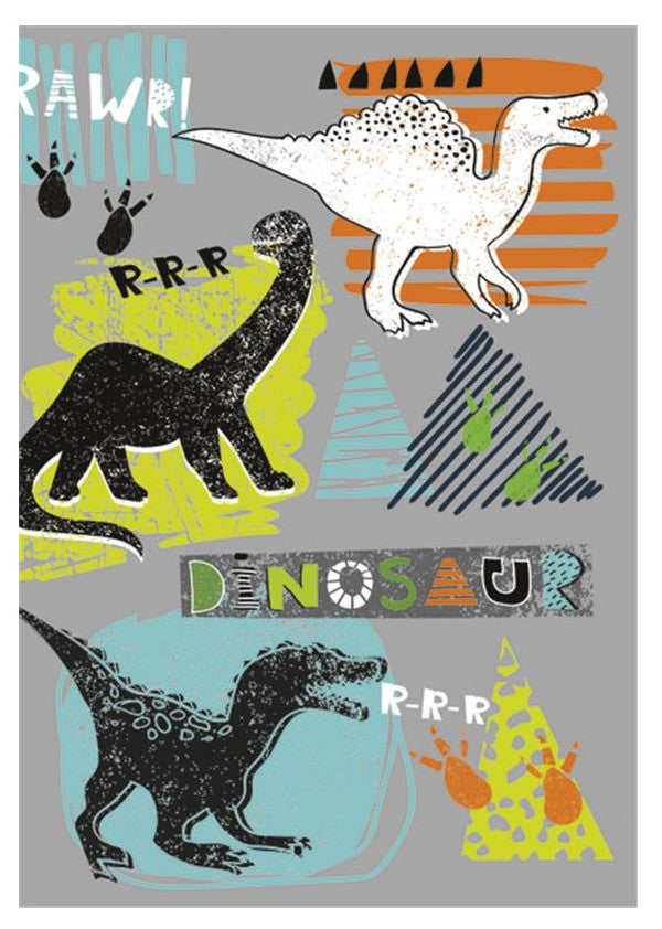 Dinosaurier Rawr A/4 Gummimappe