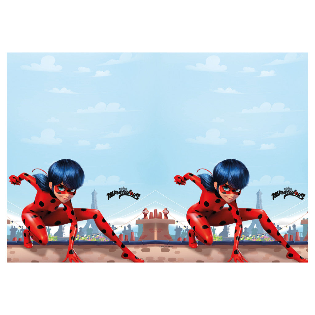 Miraculous Geschichten von Ladybug und Cat Noir Hero Plastiktischdecke 120x180 cm
