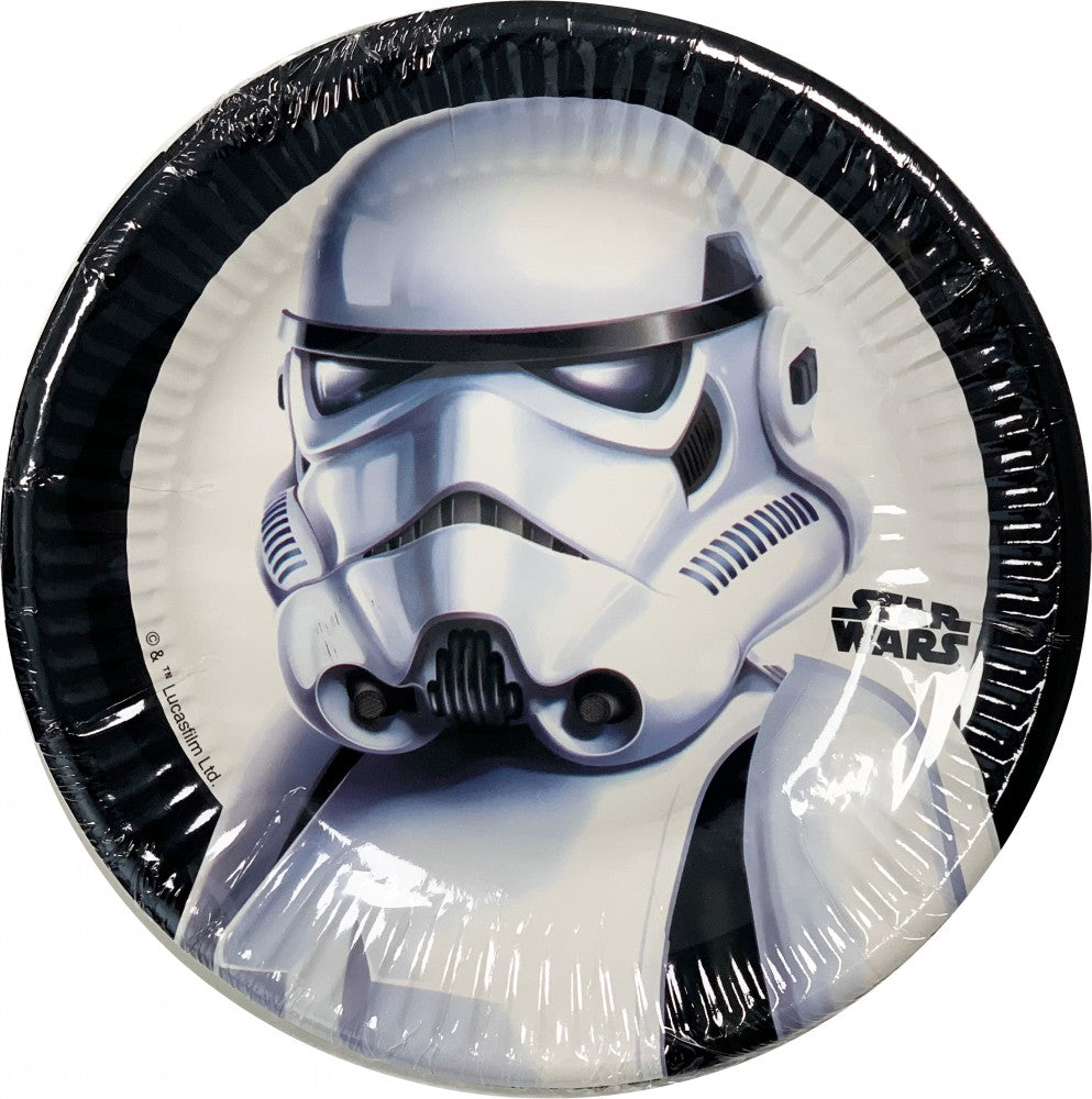 Star Wars Troopers Pappteller 8-tlg, 20 cm