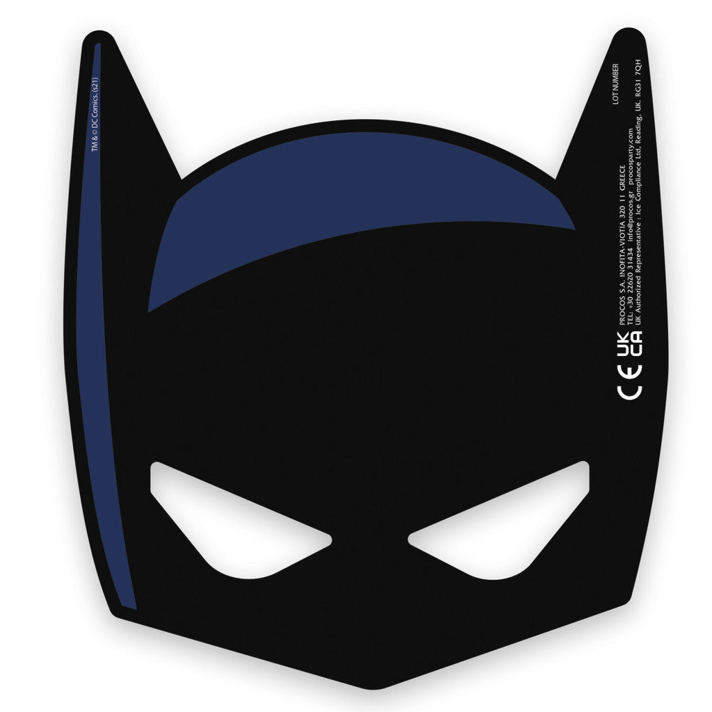 Batman Rogue Rage Maske, 6 Stück FSC
