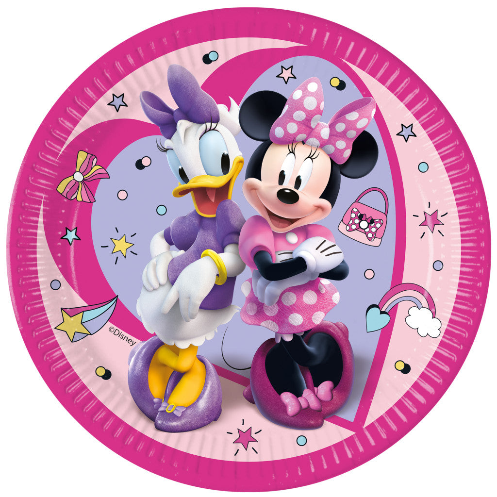 Disney Minnie  Junior Pappteller 8 Stk 23 cm FSC