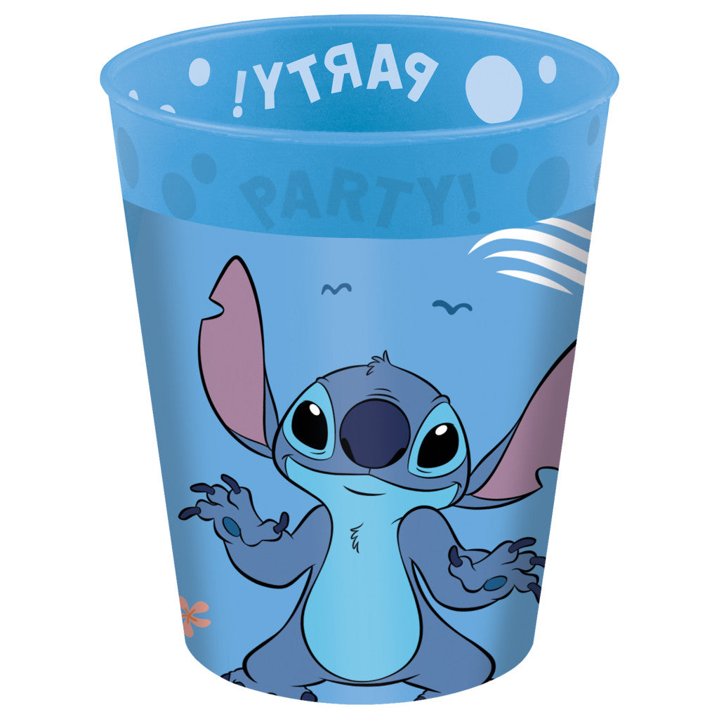 Disney Lilo und Stitch Angel Mikro Premium Kunststoffbecher 250 ml