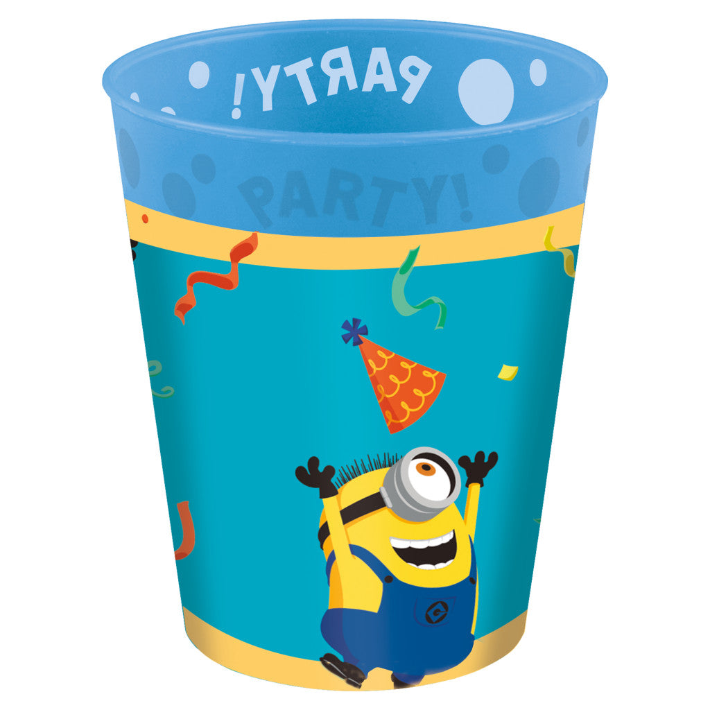 Minions The Rise of Gru Mikro-Premium-Kunststoffbecher-Set 4 Stk 250 ml