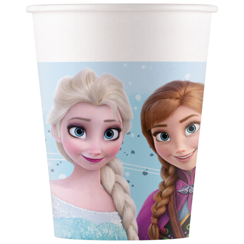 Disney Eiskönigin Idyllic Wonder Papierbecher 8er Pack, 200 ml, FSC