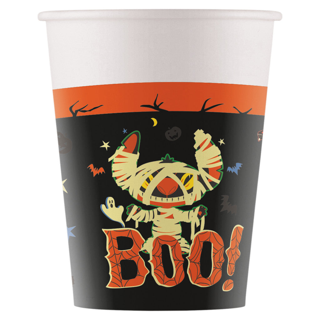 Disney Lilo und Stitch Halloween Papierbecher 8 Stk 200 ml FSC
