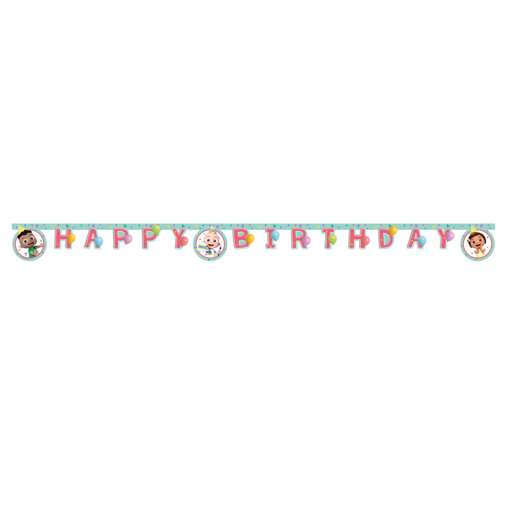Cocomelon Birthday Schild 200 cm FSC