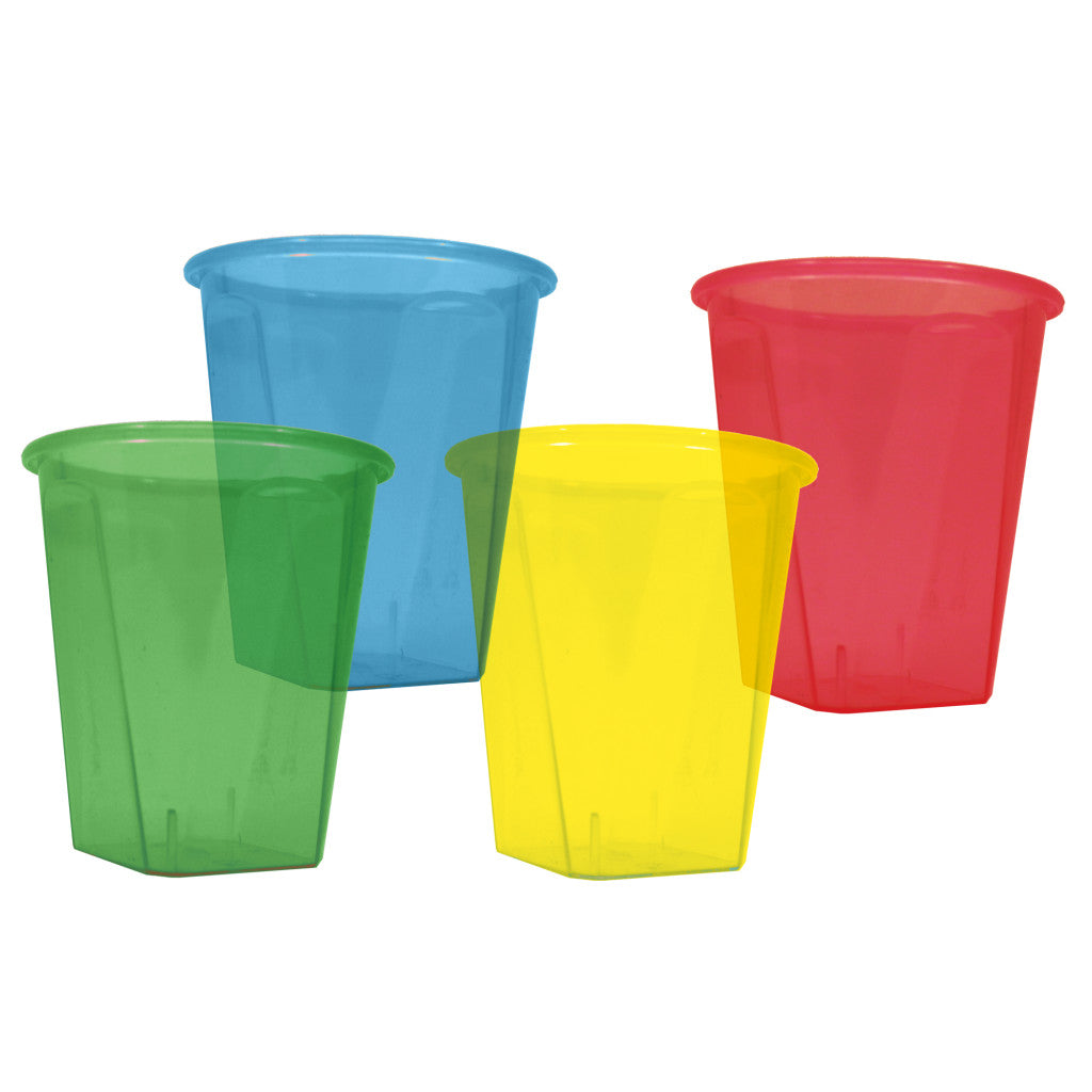 Farbe Mixed Kunststoff-Schnapsglas-Set 12-teilig 50 ml