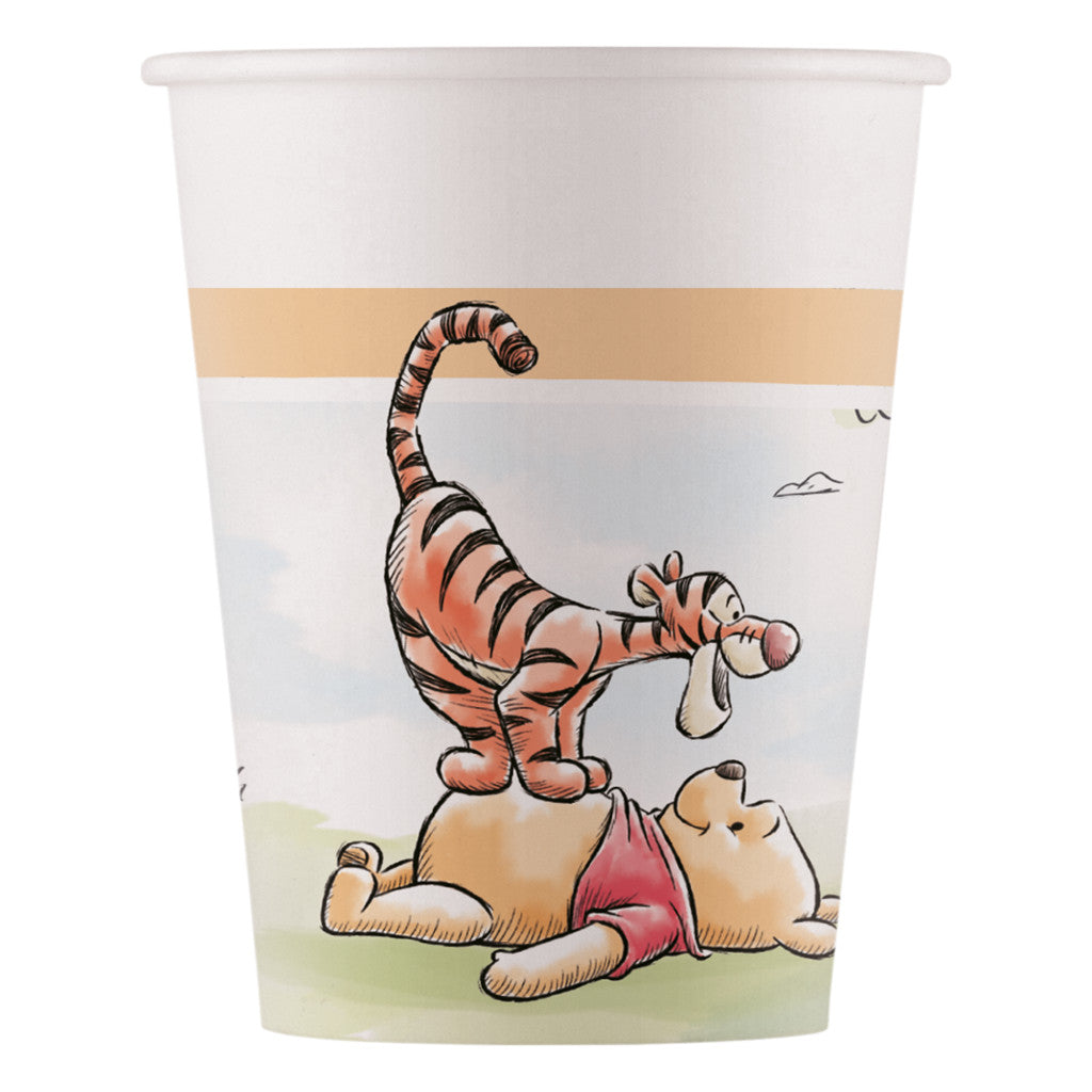 Disney Winnie Puuh Loves Nature Papierbecher 8 Stk. 200 ml FSC
