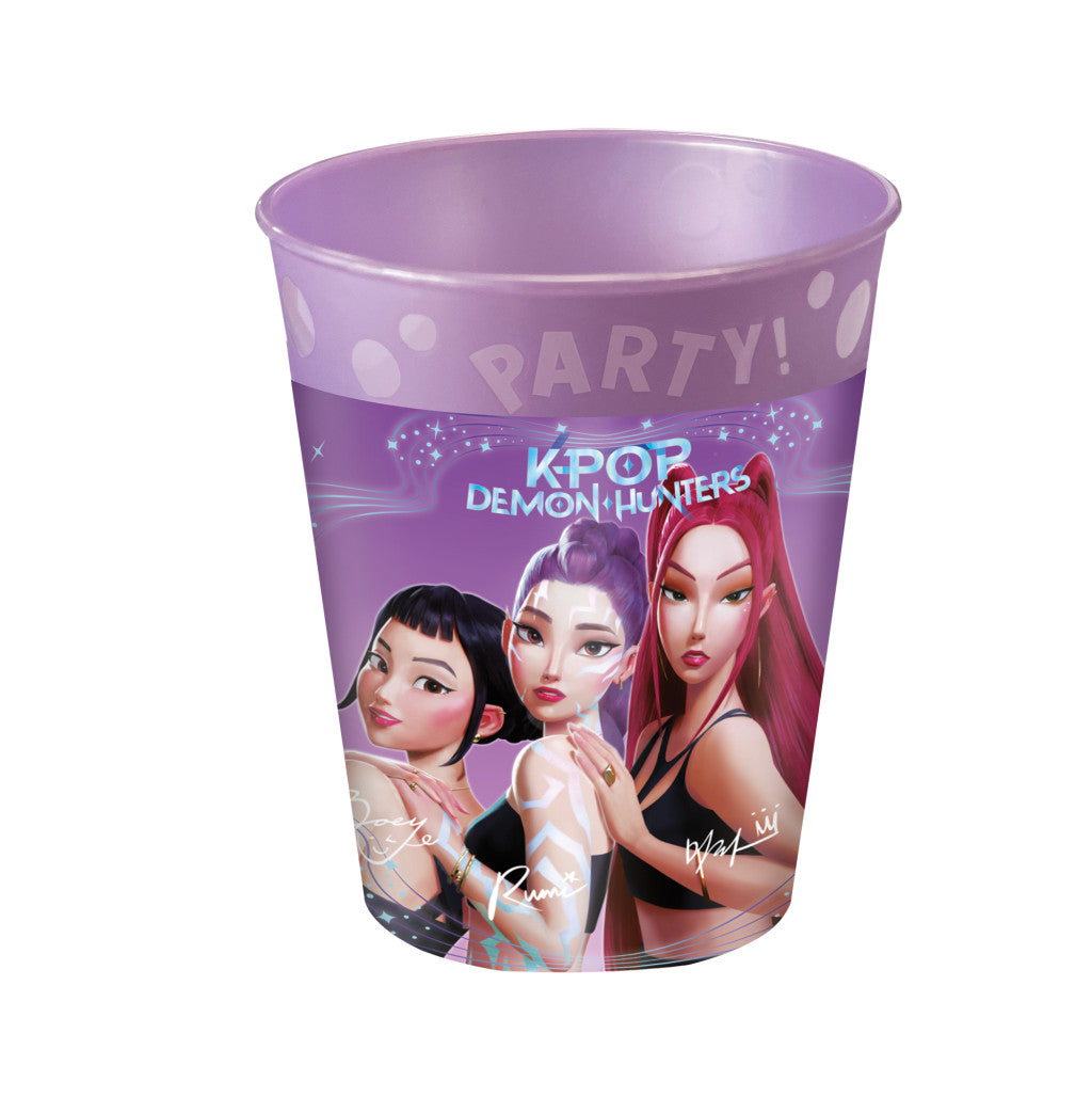 K-pop Demon Hunters Honmoon Micro Premium Kunststoffbecher Set 4 Stück 250 ml