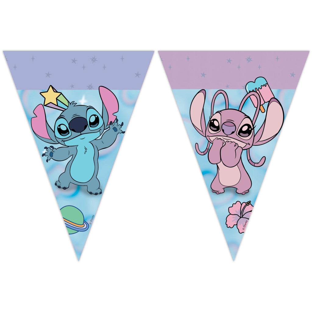Disney Lilo und Stitch Angel Cute Fahnenkette 2,3 m FSC