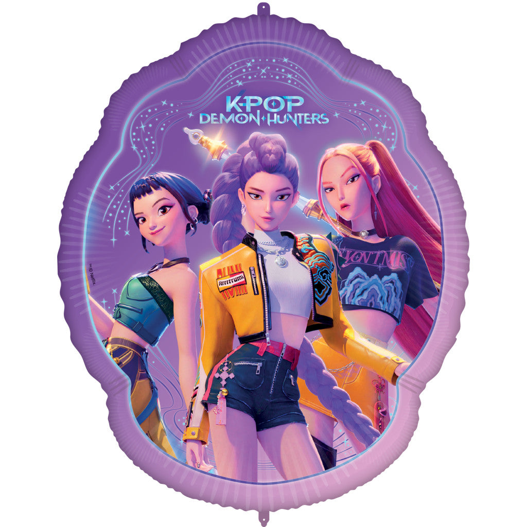 K-pop Demon Hunters Shine Foliienballon 100x73 cm