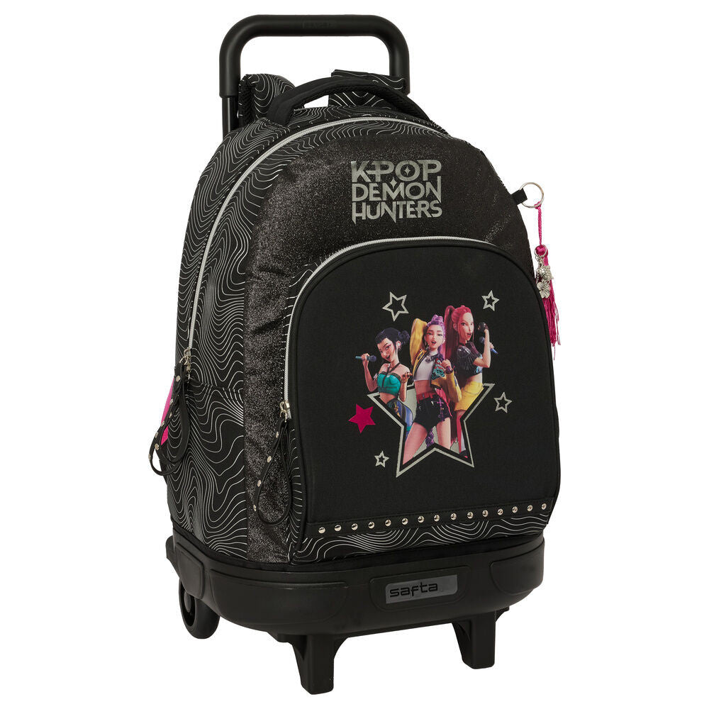 K-pop Demon Hunters Energy Premium rollender Schulranzen, Tasche 45 cm