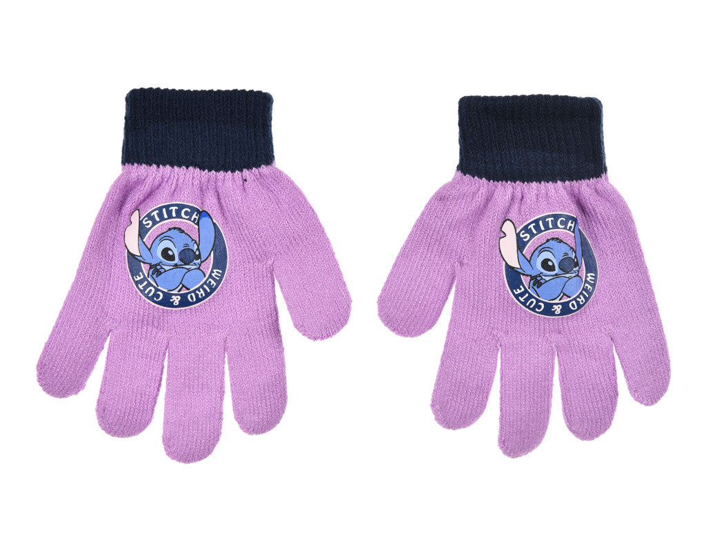 Disney Lilo und Stitch Purple Kinderhandschuhe