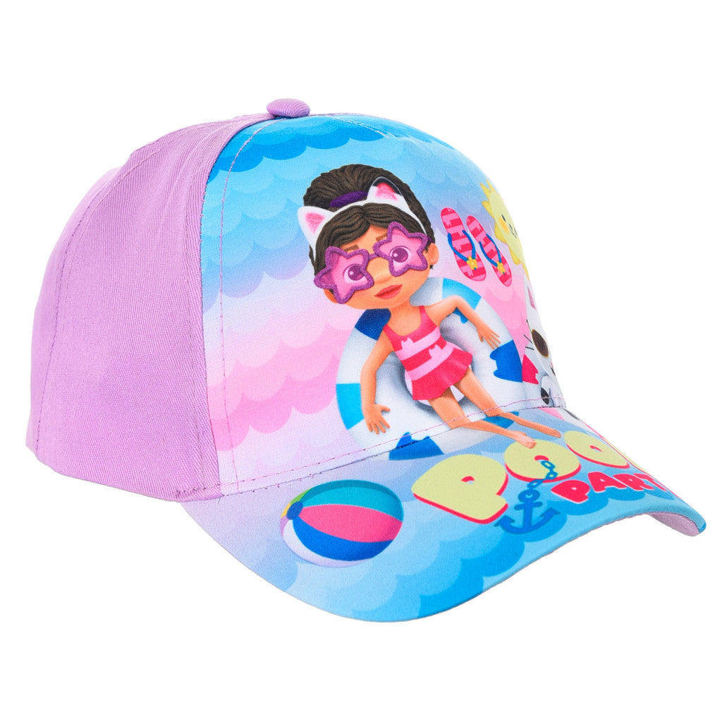 Gabby's Dollhouse Pool Party Kinder Baseballkappe 52 cm