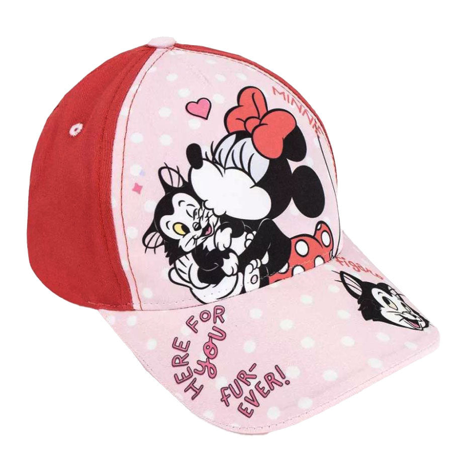 Disney Minnie All My Love Red Kinder Baseballkappe 52 cm