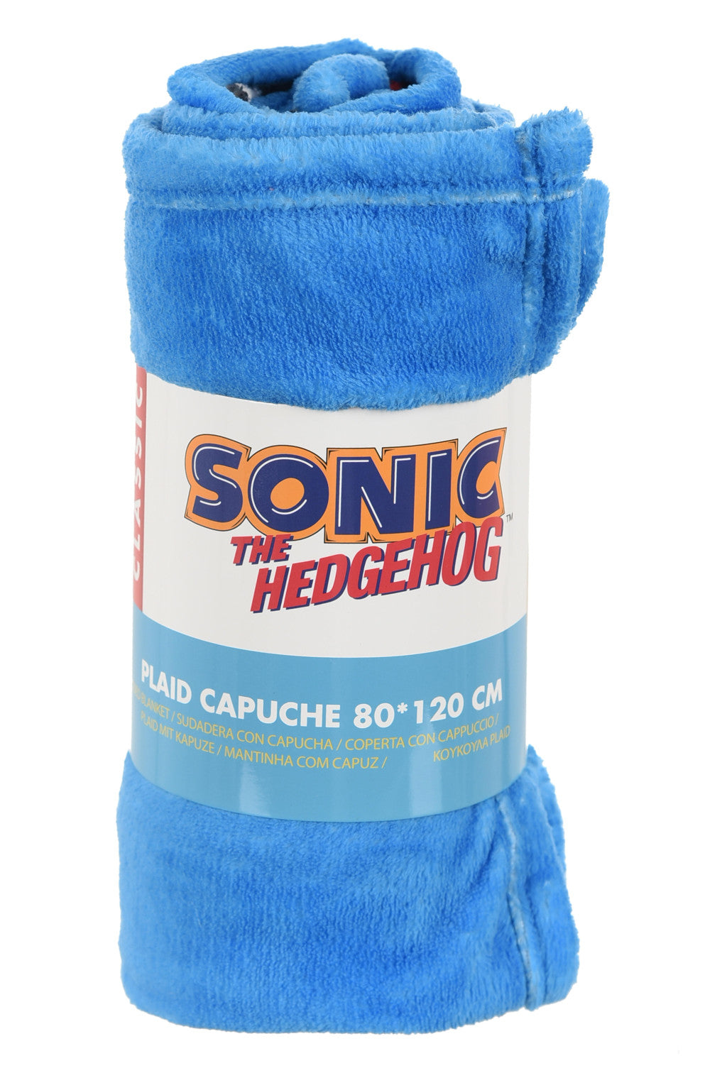 Sonic the Hedgehog Blue Blur Kapuzendecke 80x120 cm