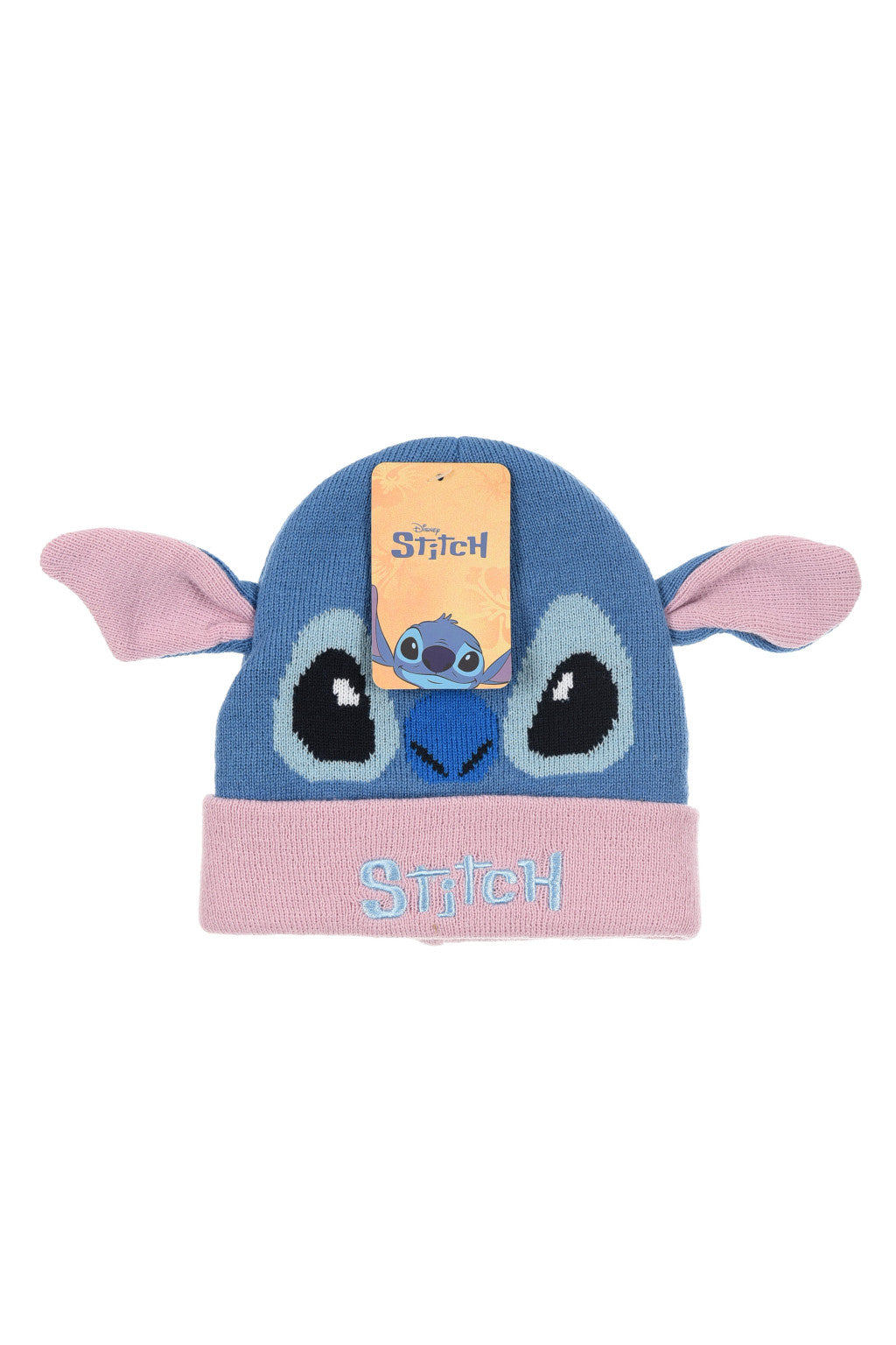 Disney Lilo und Stitch Cozy Kinder Mütze mit 3D Ohren 52 cm