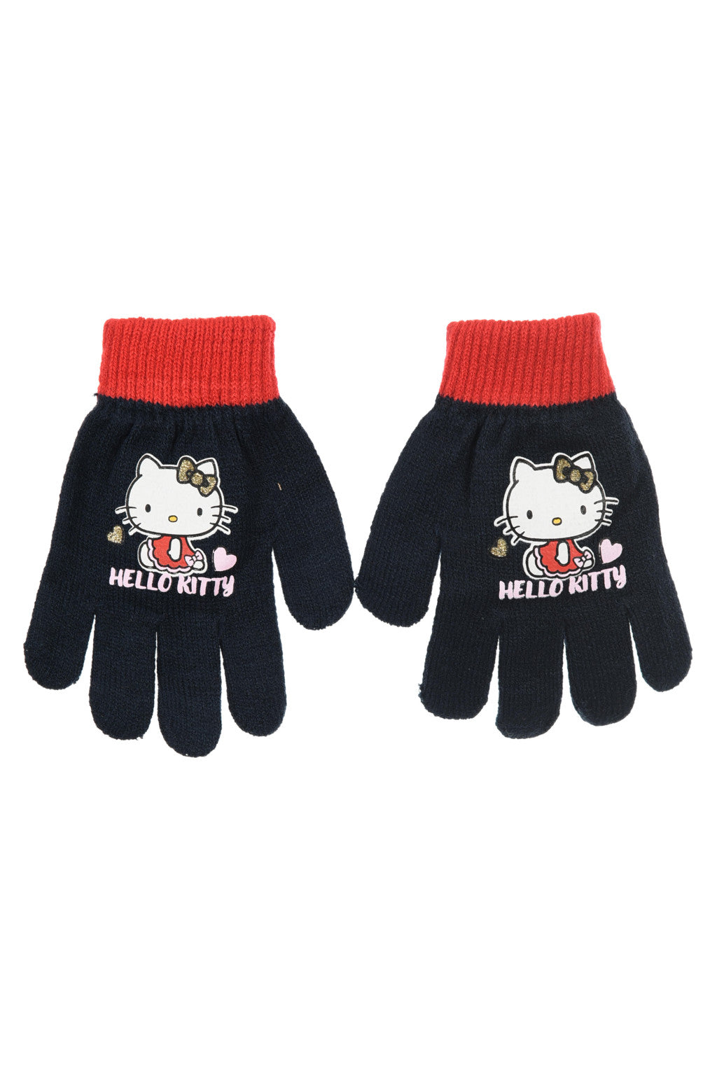 Hello Kitty Golden Bow Kinderhandschuhe